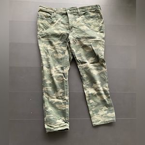 Army fatigue jeans
